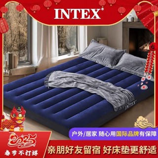 臺灣熱賣 熱賣爆款 【585人好評】INTEX雙人充氣床墊旅遊打地鋪家用單人加厚自動充氣床戶外氣墊床