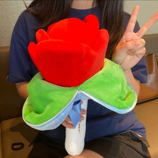 兒童節禮物♥卡通棒棒糖花束公仔玩偶玫瑰花掛件毛絨玩具女孩生日七夕禮物