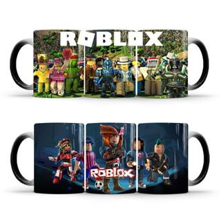 🌈【2025新款】Roblox周邊 虛擬roblox變色馬克杯陶瓷熱敏咖啡創意杯子生日禮物批發