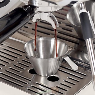 「喜丶XLRPAT」可訂製LOGO意式濃縮咖啡量杯不鏽鋼盎司杯濃縮量杯量杯espresso萃取杯帶刻度杯家用