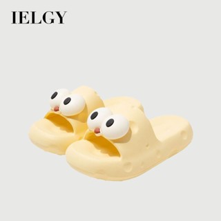 IELGY 拖鞋女夏季卡通可愛芝士大眼睛情侶家用浴室防滑