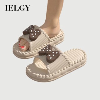 IELGY 可愛蝴蝶結涼鞋女士夏季新款浴室洗澡防滑