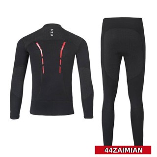 運動健身🏃‍♂️3mm潛水服 ouzo 潛水防寒衣 情侶款分體潛水衣 保暖緊身上衣褲子浮潛防曬衝浪冬泳衣kk