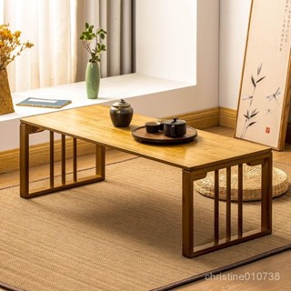 和室桌椅組 日式和室幾桌 實木榻榻米小桌子 茶桌 可折疊矮桌 家用飄窗小茶幾和式桌 小茶幾桌 ㄇ字桌
