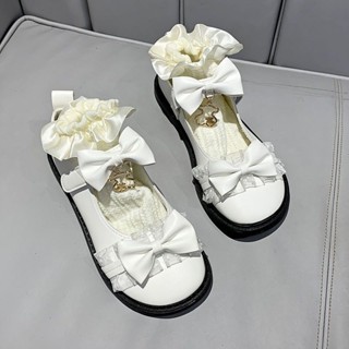 【臺灣出貨】洛麗塔鞋子女夏學生韓版百搭黑色jk鞋日係軟妹ins小皮鞋lolita鞋