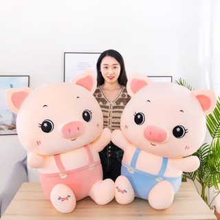 【新店福利價】豬豬毛絨玩具靠枕小豬公仔睡覺抱枕生日聖誕節禮物女生玩偶布娃娃床上