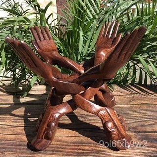 【安心宜居】免運 實木果盤架 佛手根雕座 工藝品託台 花架展示器 底座穩固型 客廳擺設物 收藏好搭檔 木紋自然感