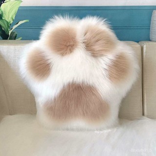 午睡枕 趴枕 趴睡枕 趴趴枕北歐ins可愛貓爪抱枕熊貓爪靠墊沙髮靠背家用床頭腰靠椅子靠枕 Z3CE
