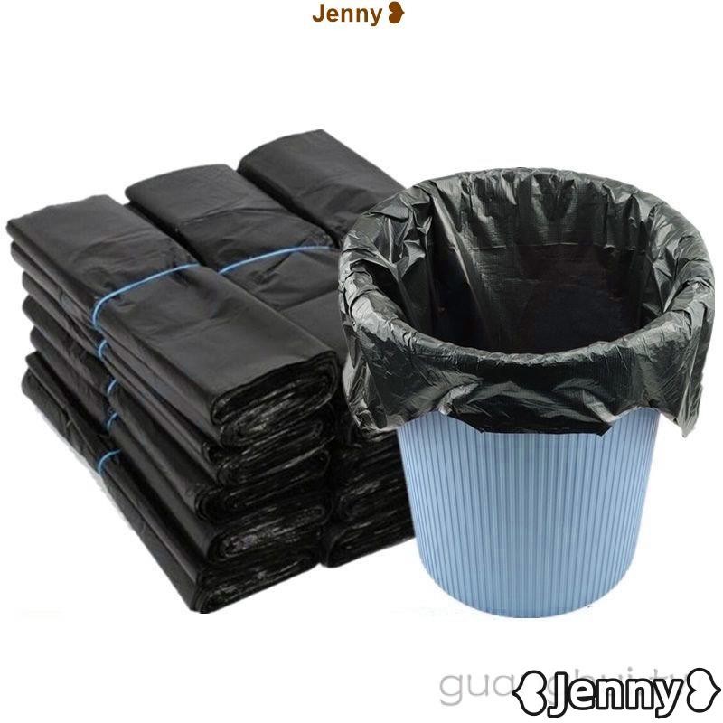 台灣發貨【免運】Jenny❥家用廚房垃圾袋 加厚大號黑色手提背心式拉圾袋 一次性塑膠袋子