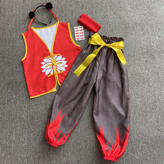 【cosplay角色扮演】哪吒衣服兒童哪吒魔童降世衣服同款萬聖節cos服動漫套裝演出服裝