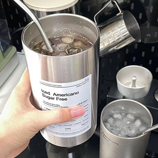 🎁限時特賣 臺灣出貨 不銹鋼吸管咖啡杯 吸管杯 汽車杯 水杯 保冷杯 環保杯 露營馬克杯 保溫杯不銹鋼冰壩杯冰霸