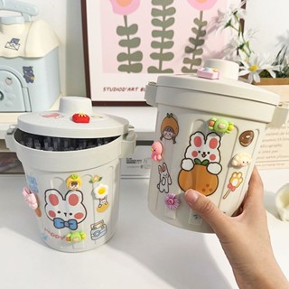 ✨新店促銷☜桃園出貨✨【1.1萬人收藏】ins桌面筆筒小號垃圾桶可愛少女臥室家用創意網紅迷你紙簍收納盒