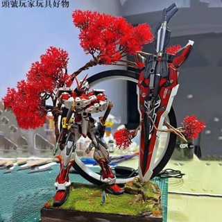 🌸臺灣熱賣🌸自由高達模型櫻花強襲自由命運紅異端機甲手辦獨角獸大班生日禮物