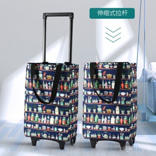 【樂居生活館】買菜車小拉車購物車家用神器超市手拉車拖車折疊便攜購物袋拉桿車 KYUF