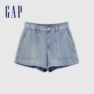Gap 女裝 牛仔短褲-淺色水洗(713417)