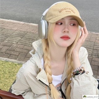 🔥臺灣出貨🔥Mali🎀設計感帽子 2024夏款立體字母刺繡軟頂棒球帽男女韓版同款ins街頭情侶鴨舌帽