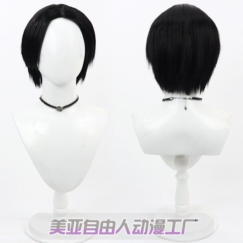 超商免運 加急出貨🚀 【自由人】假面騎士極狐 浮世英壽cos假髮 rumors仿真頭皮日常短