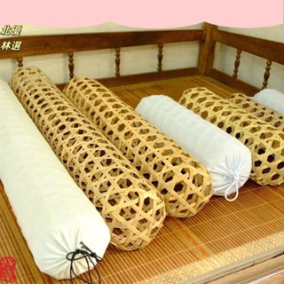 *熱賣 臺中出貨 可開票手工製作竹編竹夫人抱枕夏日納涼神器兒童可用