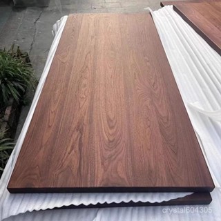 南北美FAS級黑胡桃木桌面檯面製作批發實木直拚大板升降桌臺面板賬桌面訂製餐桌書桌