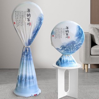 桃園出貨全包風扇防塵罩通用新款立式落地電風扇防塵罩臺式風扇套防塵罩子