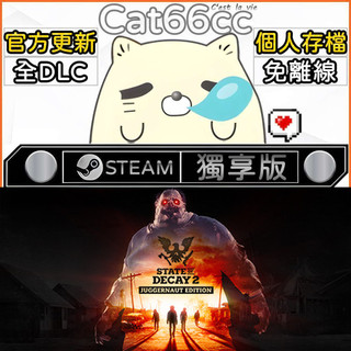 State of Decay 2: Juggernaut EditionSTEAM全DLC免離線cat66cc單機遊戲