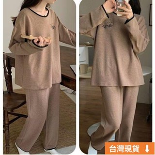🌹臺灣限時低價🌹德絨睡衣女冬季長袖春秋款寬松大碼套裝2025女士新款保暖家居服