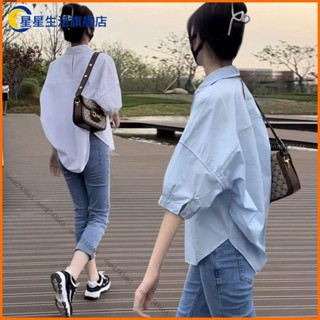 【桃園出貨】2025白色短袖襯衫女夏襯衣小個子法式上衣設計感小眾別致漂亮小衫2025【優質批發價】【低價促銷】