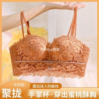 廠家直銷💯新款 專櫃品質 嬰兒棉胸墊 火辣性感 集中爆乳調整型套裝女士蕾絲內衣小胸收副乳內衣性感胸罩 ABC罩杯