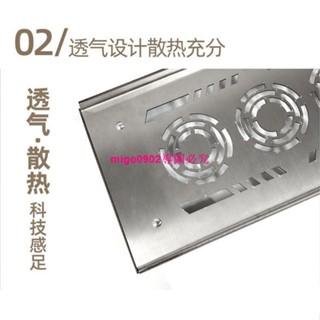 隱藏輪不銹鋼主機箱帶輪底托架電腦大承重可移動散熱底座全塔中塔