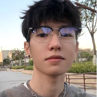 【一心優質👓】網紅小紅書衕款-素顔黑色眼鏡 眼鏡框女 眼鏡gm 素顏眼鏡 高畫質眼鏡 平光眼鏡 百搭神器 眼鏡框 平0