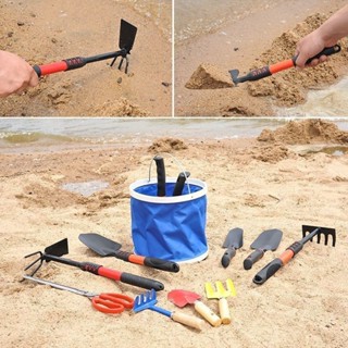 【臺灣發貨】 沙灘工具趕海工具 套裝 海邊挖花蛤 抓螃蟹神器 兒童裝備 趕海專用耙子 沙灘剷