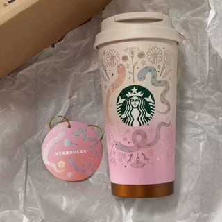 【喜柿大賣場】星巴克美式杯子保溫杯吸管車載304水杯高顔值不銹鋼咖啡杯