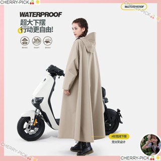 CHERRY-PICK🍒🌟電動車電瓶車雨衣加大加厚加長成人機車雨披防暴雨雨具單人雨衣yiyi