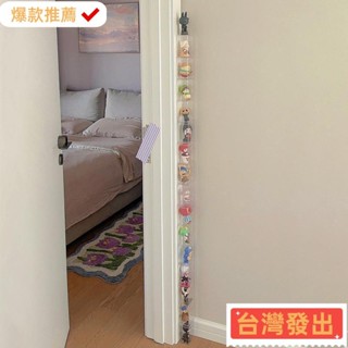 【臺灣發出】labubu展示盒 公仔 盲盒 收納展示架 手辦 亞剋力 墻透明 小擺件 置物架 墻角 泡泡瑪特 陳列架