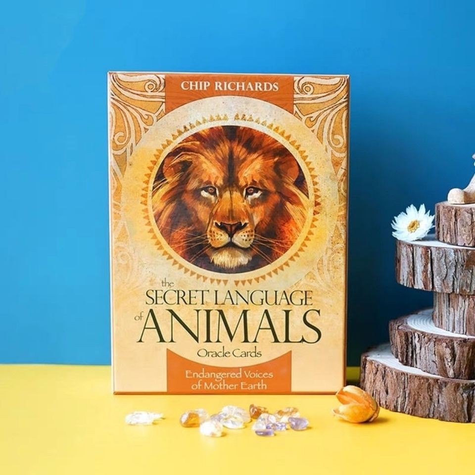 新款 動物密語神諭卡 英文定制牌The Secret Language of Animals 多趣美桌遊