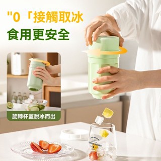木瀮🔥臺灣出貨✨行動式扭冰樂冰塊模具 食品級環保健康水杯 家用冰箱旋轉出冰脫冰杯 旋轉出冰神器 製冰神器 旋轉冰格杯