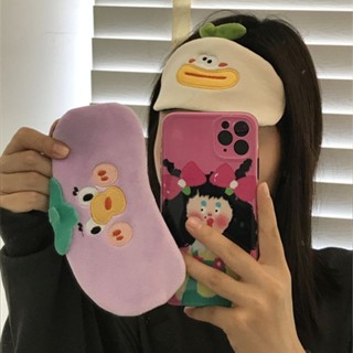 可愛眼罩 睡眠眼罩 卡通眼罩 遮光眼罩 透氣眼罩 卡通ins眼罩送冰袋學生遮光可愛睡眠午休辦公室護眼罩不壓眼透氣