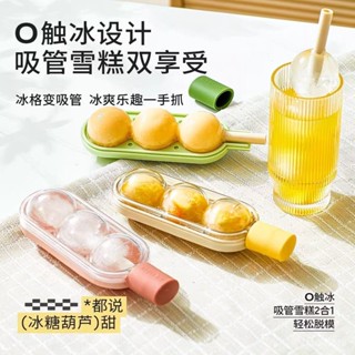 雪糕冰球模具 食品級 家用冰塊 冰棒 冰淇淋吸管 冰格冷凍冰棒