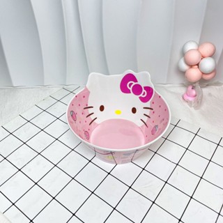 🎀熱賣百貨🎀【2.8萬人好評】KT貓環保無毒兒童餐具套裝耐摔寶寶分格餐盤家用飯碗盤子筷輔食碗