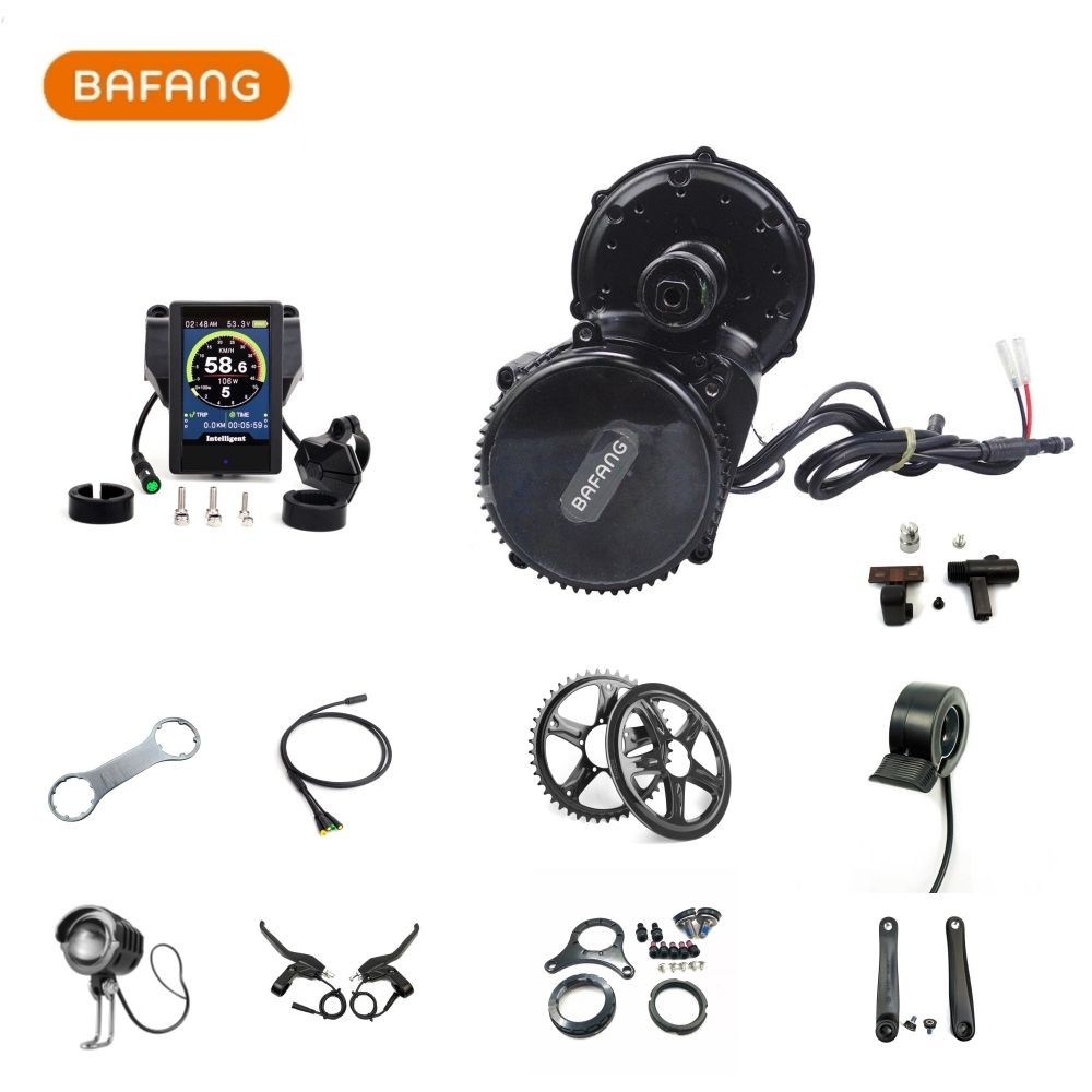 【熱銷#工廠直銷】BAFANG最新款八方中置電機BBS/G340自行車折疊車改裝電動車助力車