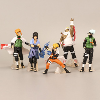【KC潮玩】臺灣出貨 5款/套 動漫 火影忍者 Naruto 漩渦鳴人 卡卡西 波風水門 自來也 佐助 公仔人偶模型玩具