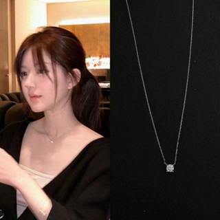 ✨繁花✨ 日系極簡輕奢項鍊 女款小眾設計 氣質百搭 韓版ins風 不褪色時尚鎖骨鏈 精緻飾品潮流配件
