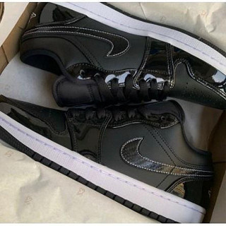 Air Jordan 1 Low SE ASW "Black and White"黑白 漆皮 DD1650-001