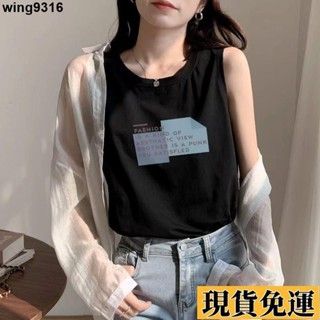 🌸臺灣限時低價🌸 100KG 大尺碼上衣 背心上衣 大尺碼背心 無袖上衣 辣妹無袖t恤 顯瘦背心 無袖t恤女寬松打底