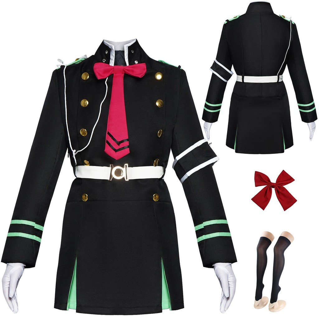 漫迷者🏅珍藏終結的熾天使柊筱婭cos服萬聖節帝鬼軍月鬼組製服cosplay服裝