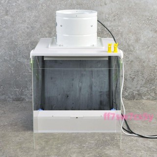 「可開發票」柯作水簾噴漆箱負壓式水簾櫃高達模型上色排風抽氣工作臺噴塗箱 不含運