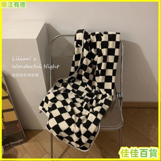 臺灣熱銷🌹莉莉安棋盤格毛巾純棉成人可穿可裹吸水不掉毛高顏值學生速幹浴巾