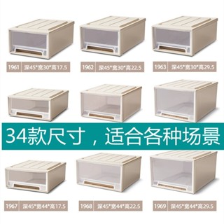【臺製客製】抽屜式收納盒抽屜儲物收納箱透明鞋盒收納抽屜家用衣服整理箱 鞋盒收納 鞋櫃 鞋架 防潮鞋盒 可堆疊
