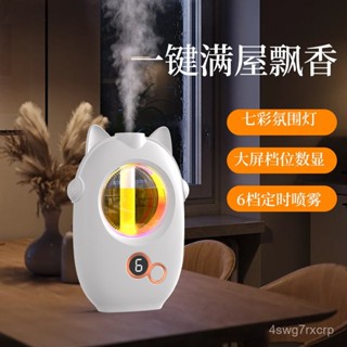 2025最新款✨水氧機 香氛機 加濕器 薰香機 香薰機 擴香機 香薰噴霧機 智慧香薰機自動噴香機無水噴霧充電暢擴香氛臥室