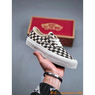 萬斯Vans Slip-On ECO 環保棋盤格麻棉材質/復古棋盤格/經典低幫帆布鞋貨號：VN0A5JMH705